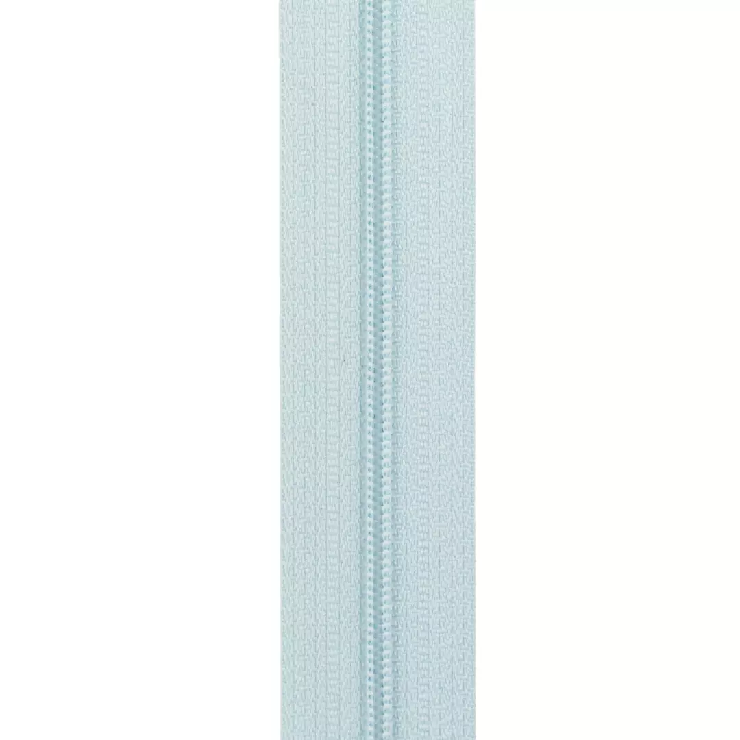 Lys blå – Glidelås 6mm – metervare