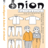Cardigan & bukse - 68-98/6 mnd - 3 år - Onion 10021