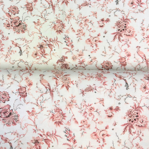 Rose Pillemont Toile - Country Romance - Bomull