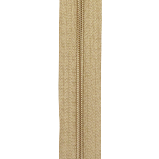 Beige – Glidelås 6mm – metervare