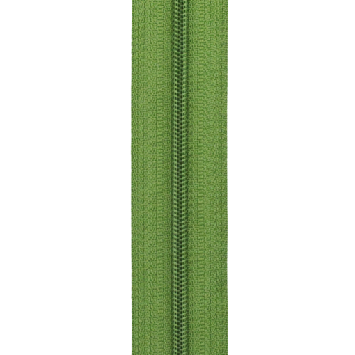 Grønn – Glidelås 6mm – metervare