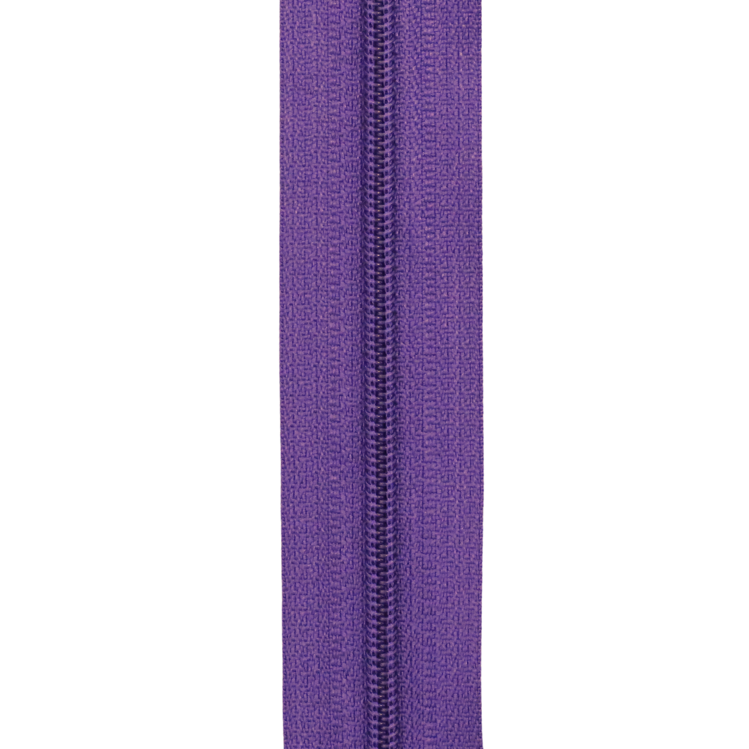 Lilla – Glidelås 6mm – metervare