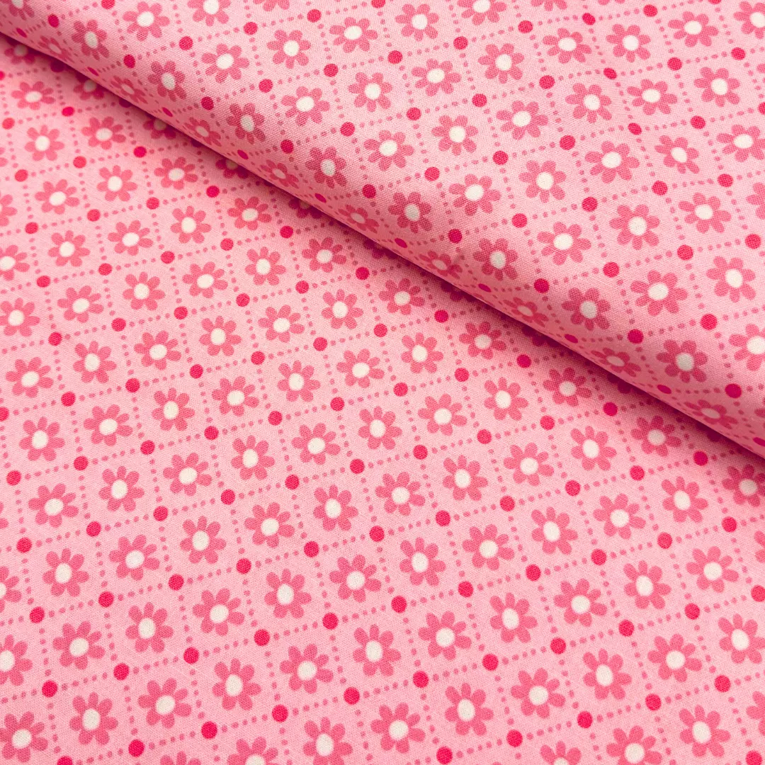 Small Floral Check 30754 13 - Sunday Brunch - Bomull