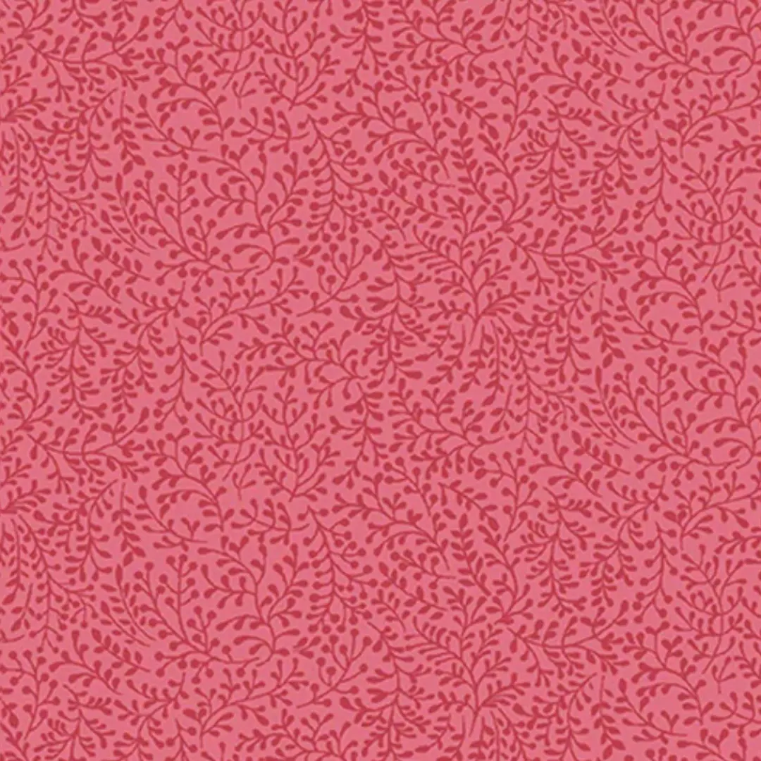 Petite vine medium rose - French Meadow - Bomull