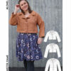 Lone Linjakke - XS-4XL - Ida Victoria