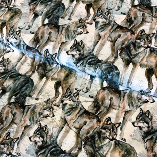 Wolf 174 - Lone Wolf - Bomull