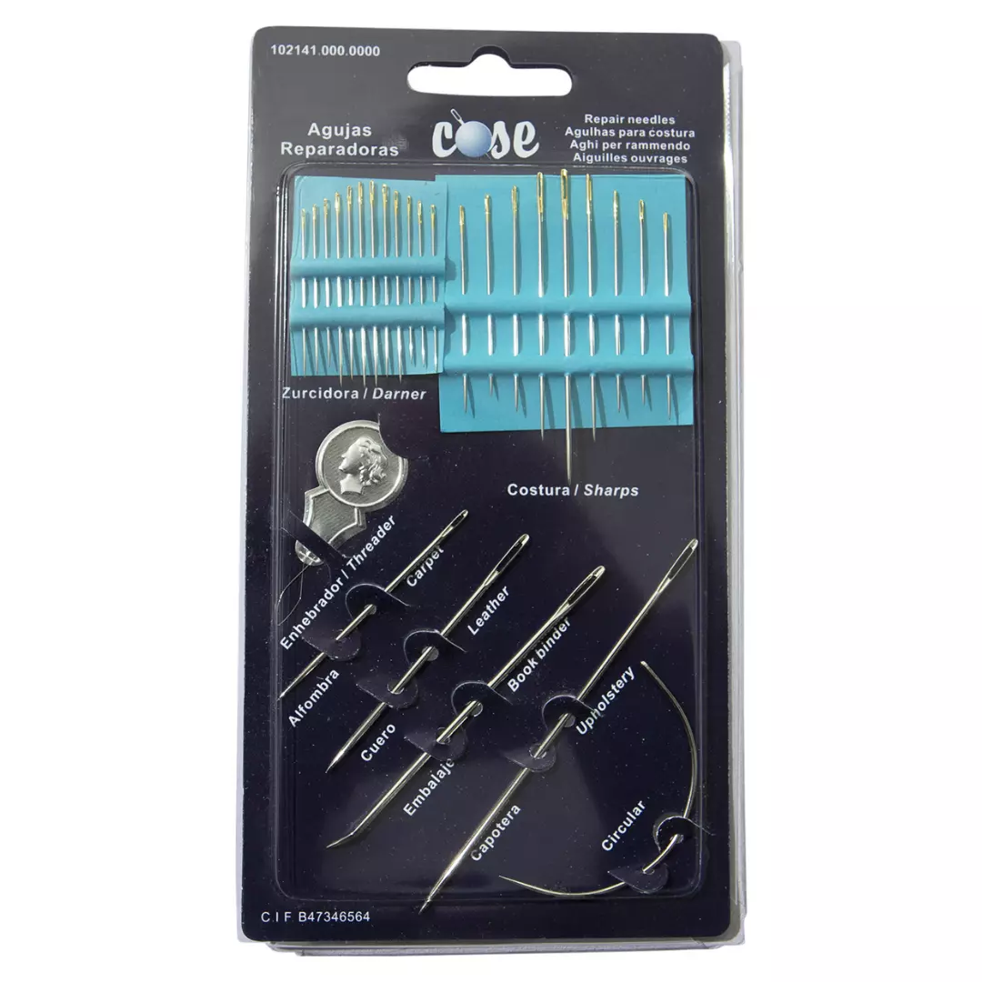 Assorterte Husholdningsnåler - brett