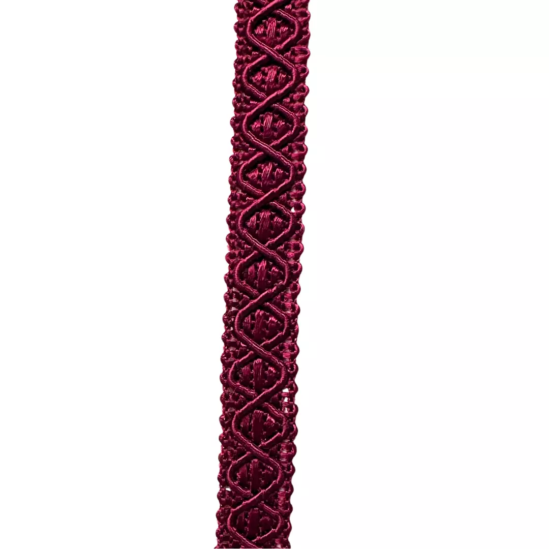 Burgunder - 14 mm - Agramanbånd