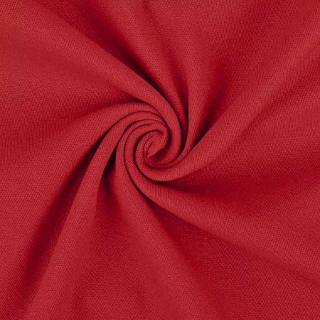 Rød fv.1538 – Økotex – Twill