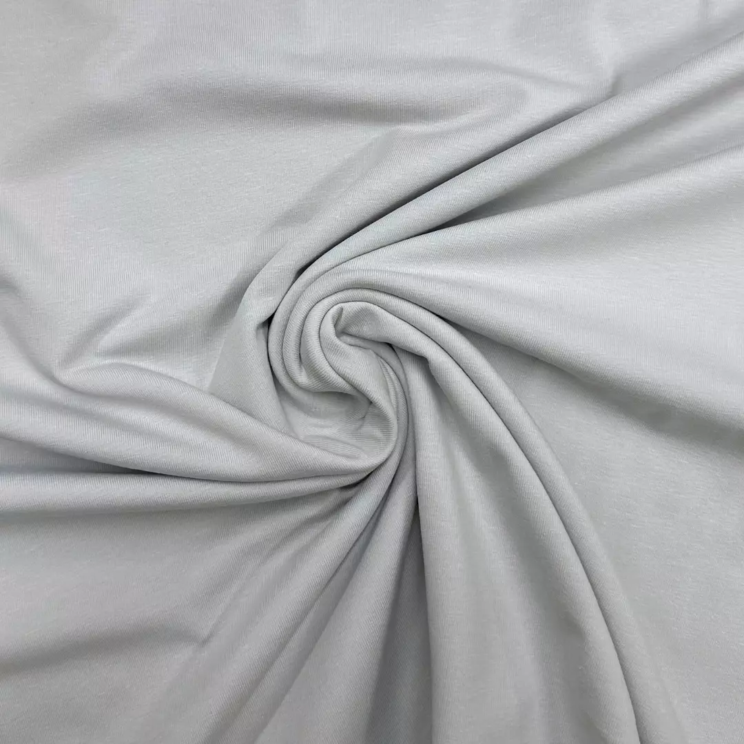 Lys grå fv.011 - Økotex – Jersey