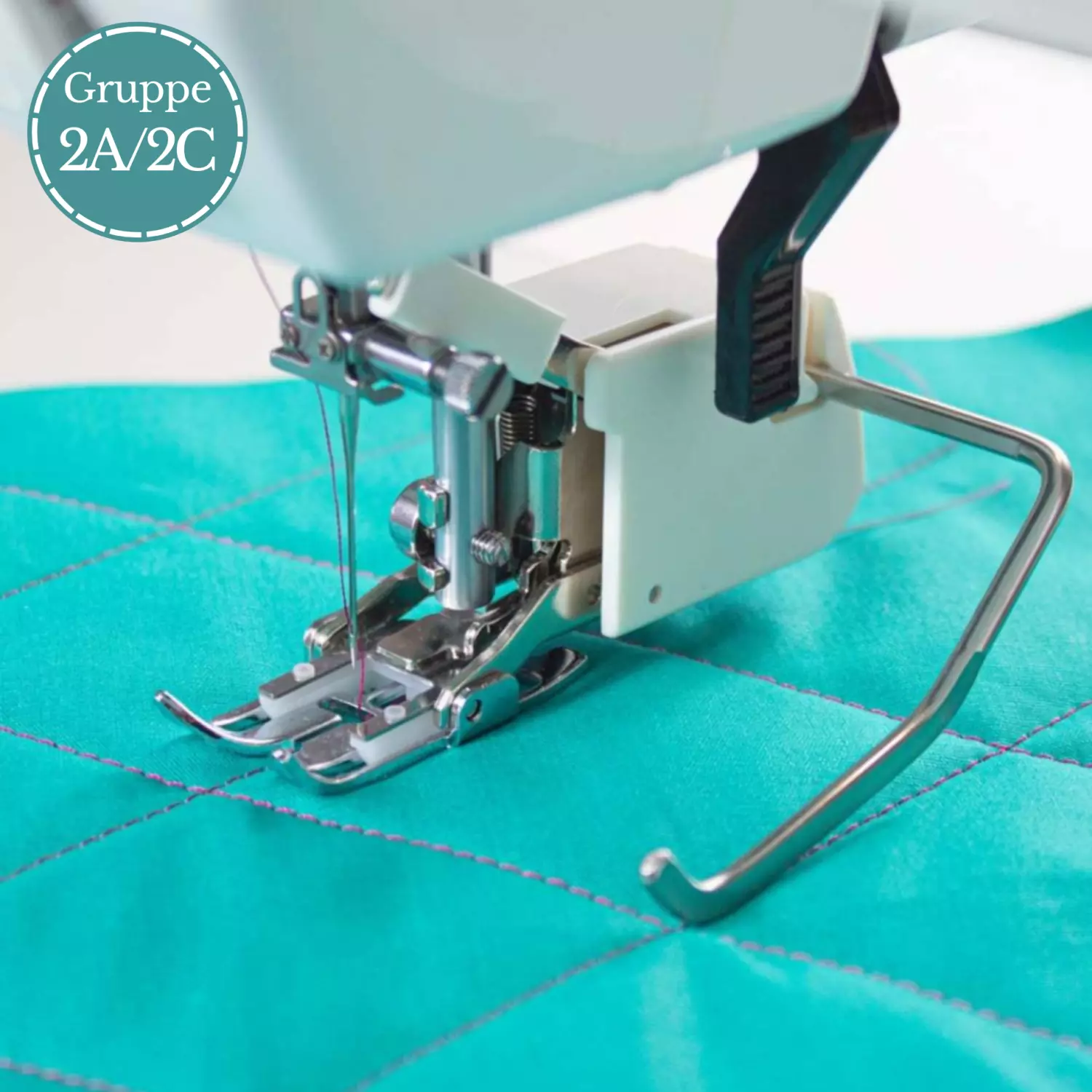 Overtransportør med quiltelinjal – Gruppe 2A/2C – Janome
