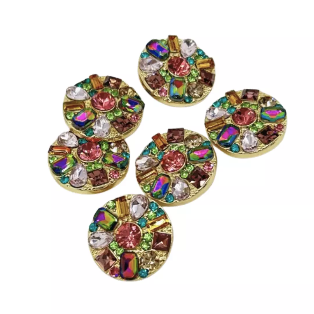 Strass k430016 - 20mm - Knapp med øye