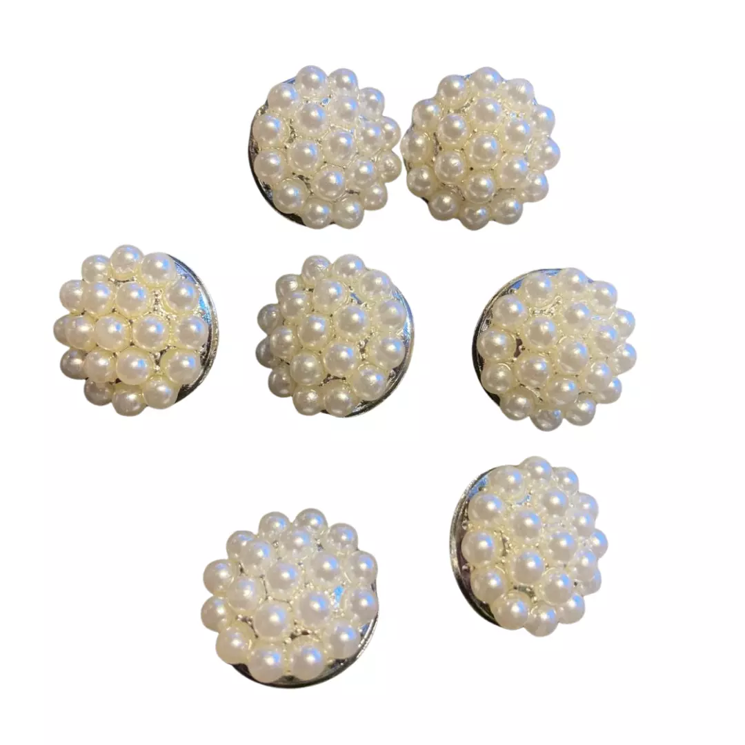 Bling/perler k351952 - 14mm - Knapp med øye