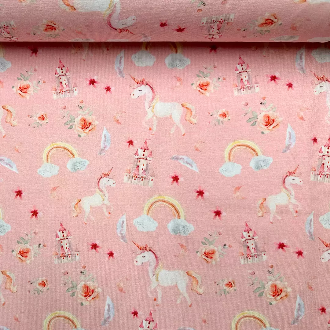 Enhjørninger 1518 - Økotex - Jersey