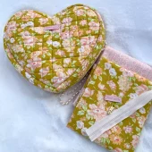 Hjertemappe - Stoffpakke