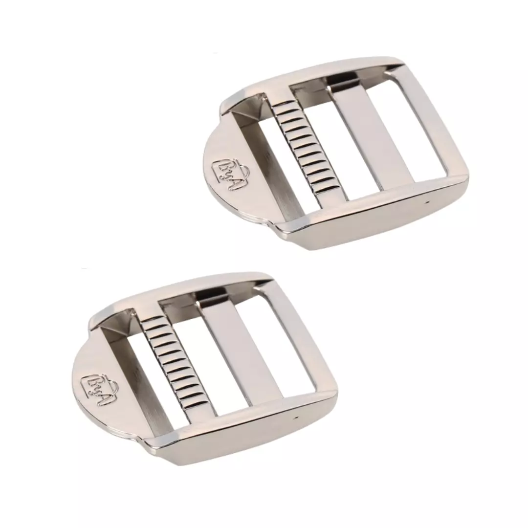 Nickel - 1"/25,4 mm - Strap adjuster - ByAnnie