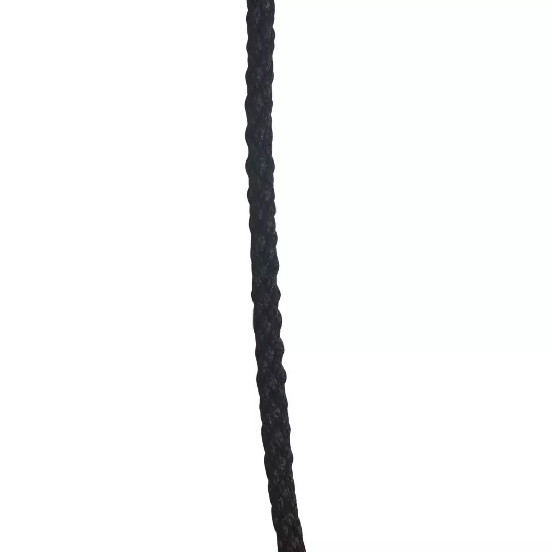Svart - 4 mm - Polyestersnor