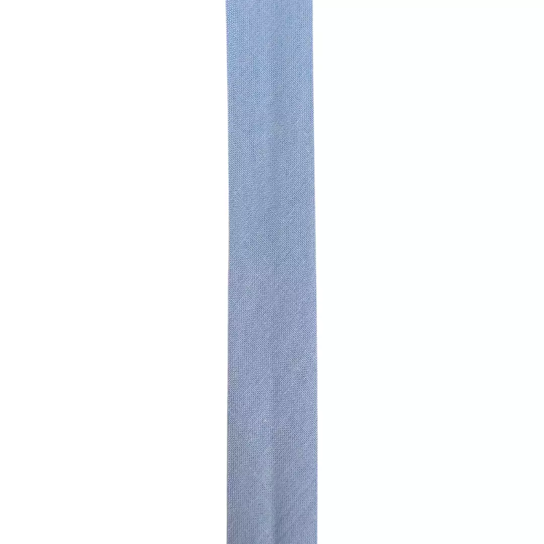 Lys blå fv.017 – 20mm – Org.bom – Skråbånd