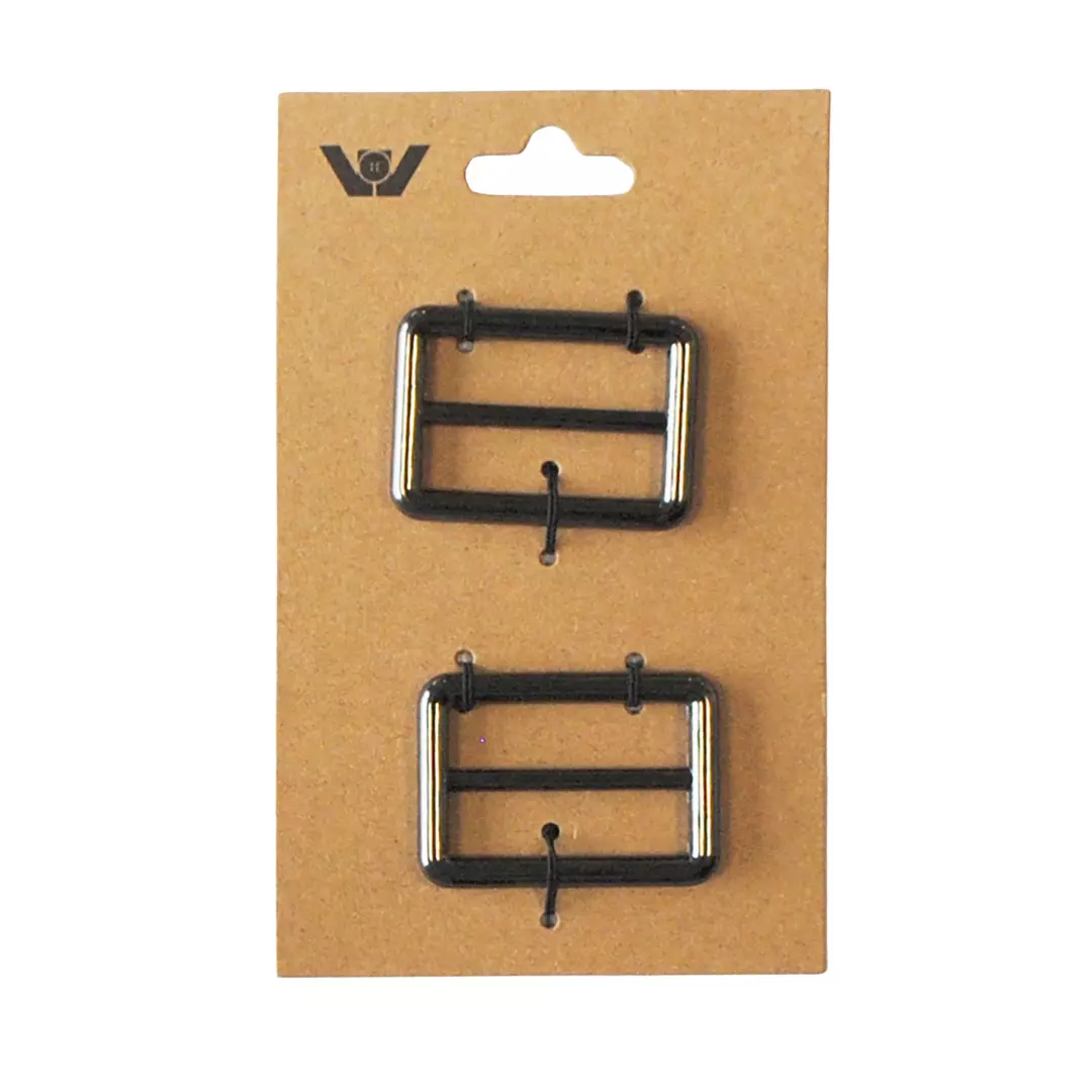 Gun metall – 38 mm – 2 stk. regulator