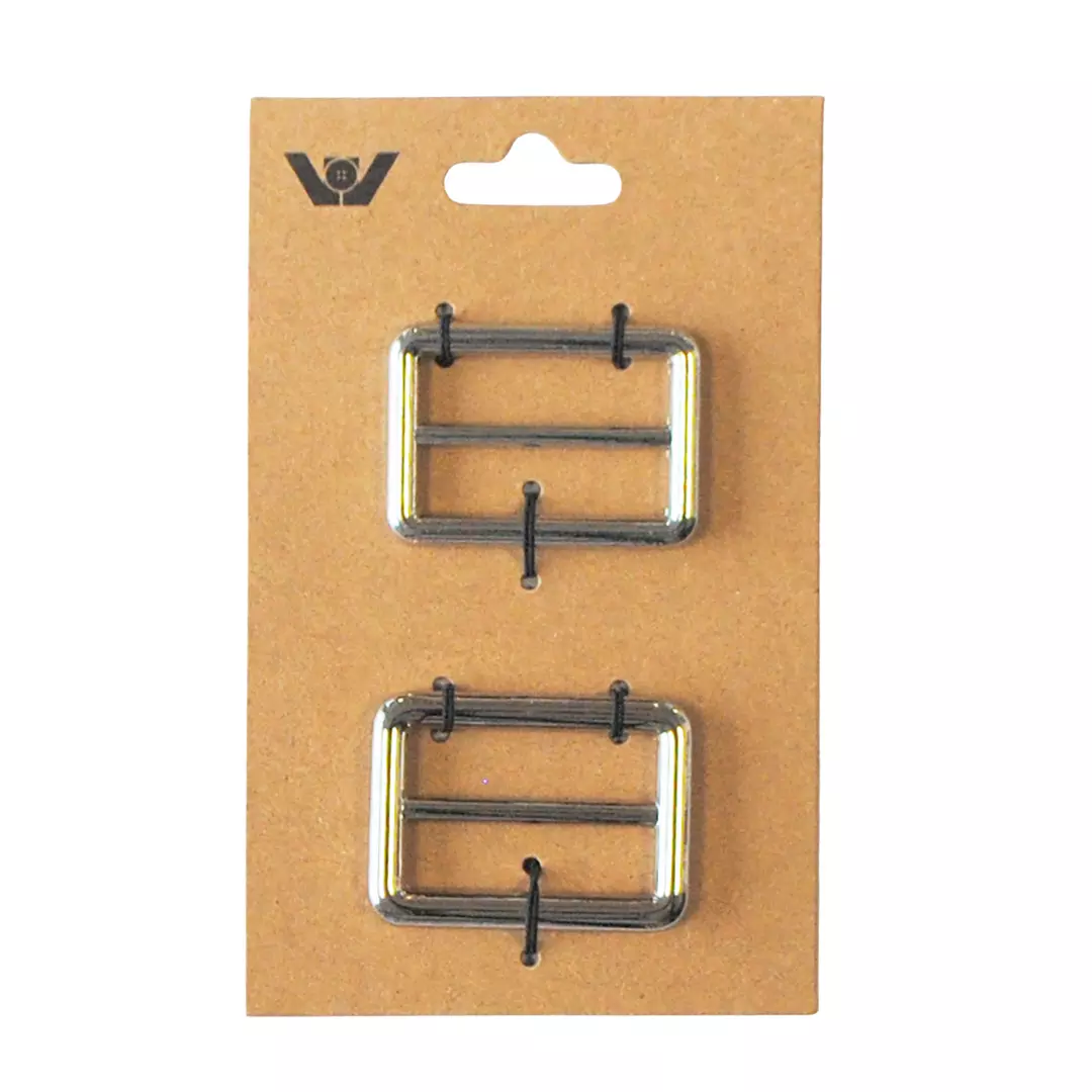 Sølv – 38 mm – 2 stk. regulator