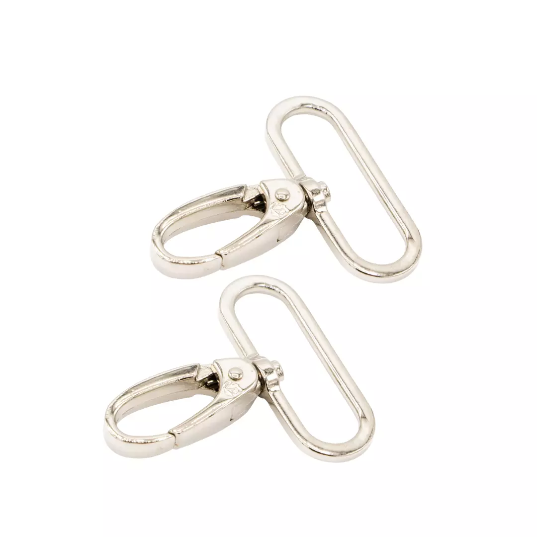 Nickel – 1.5″/38mm – Swivel hooks – byAnnie