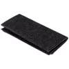 Svart - 12x50 cm - Jeanslapp
