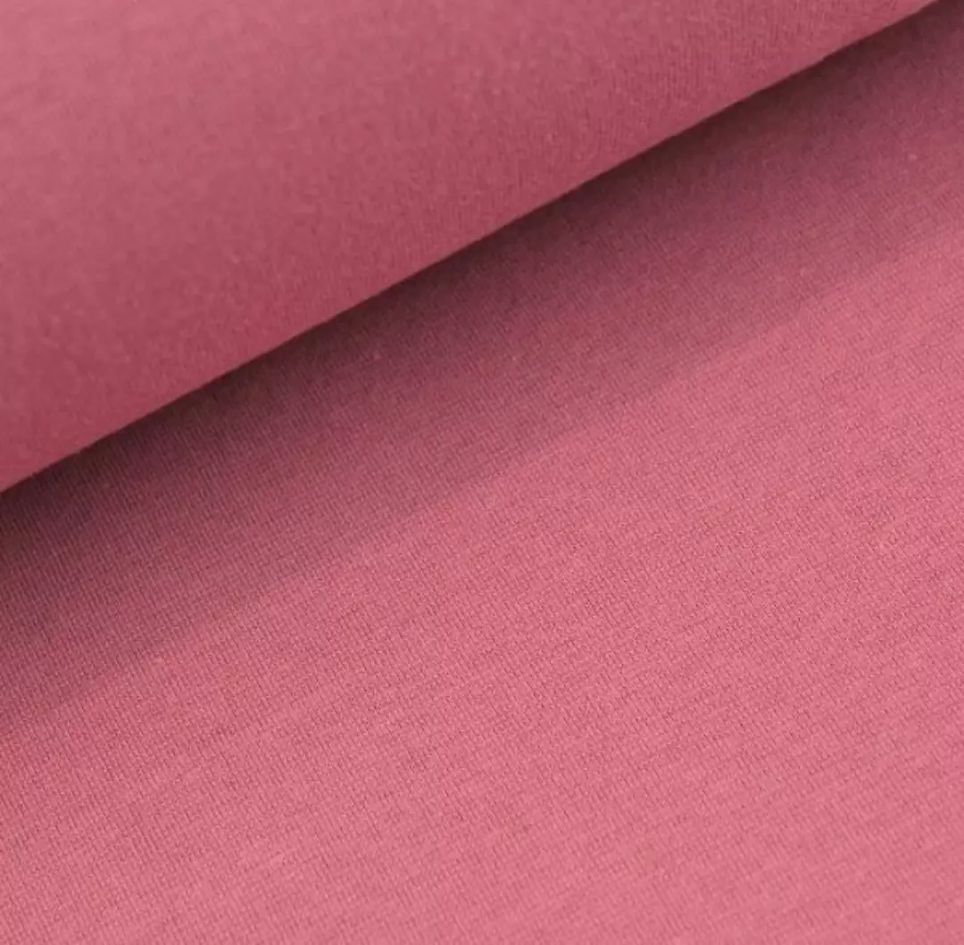 Dark old rose fv.241 - -Økotex – Tubesrikket ribb