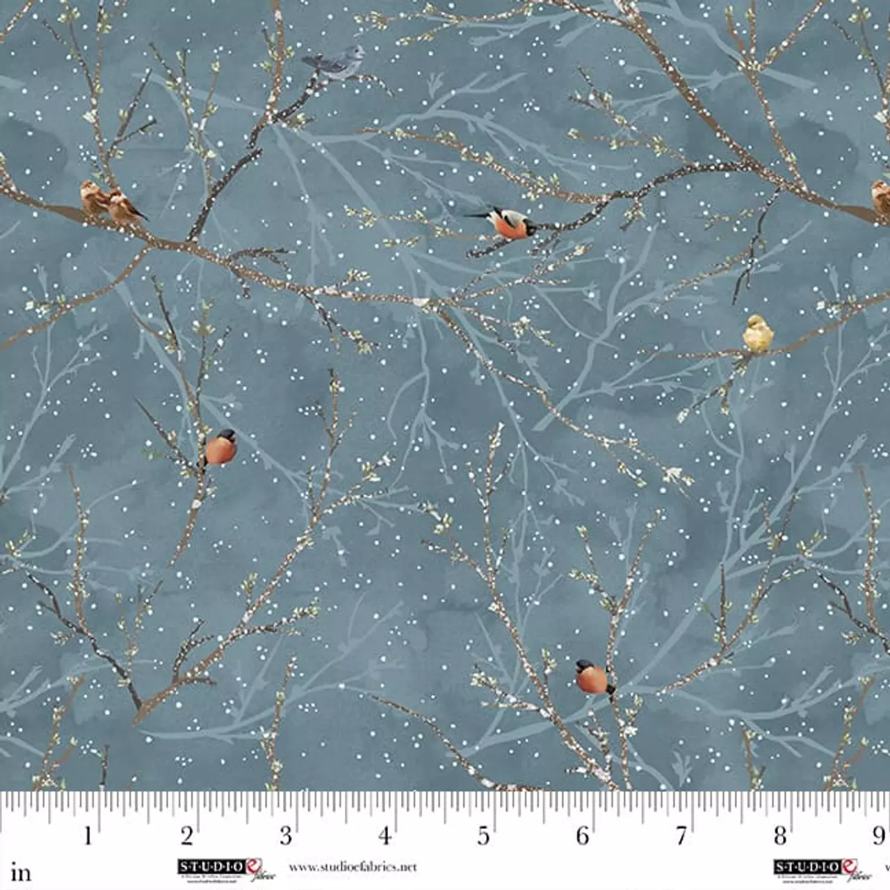 Slate 8435-79 – Hazy Shade of Winter – Studio E Fabrics