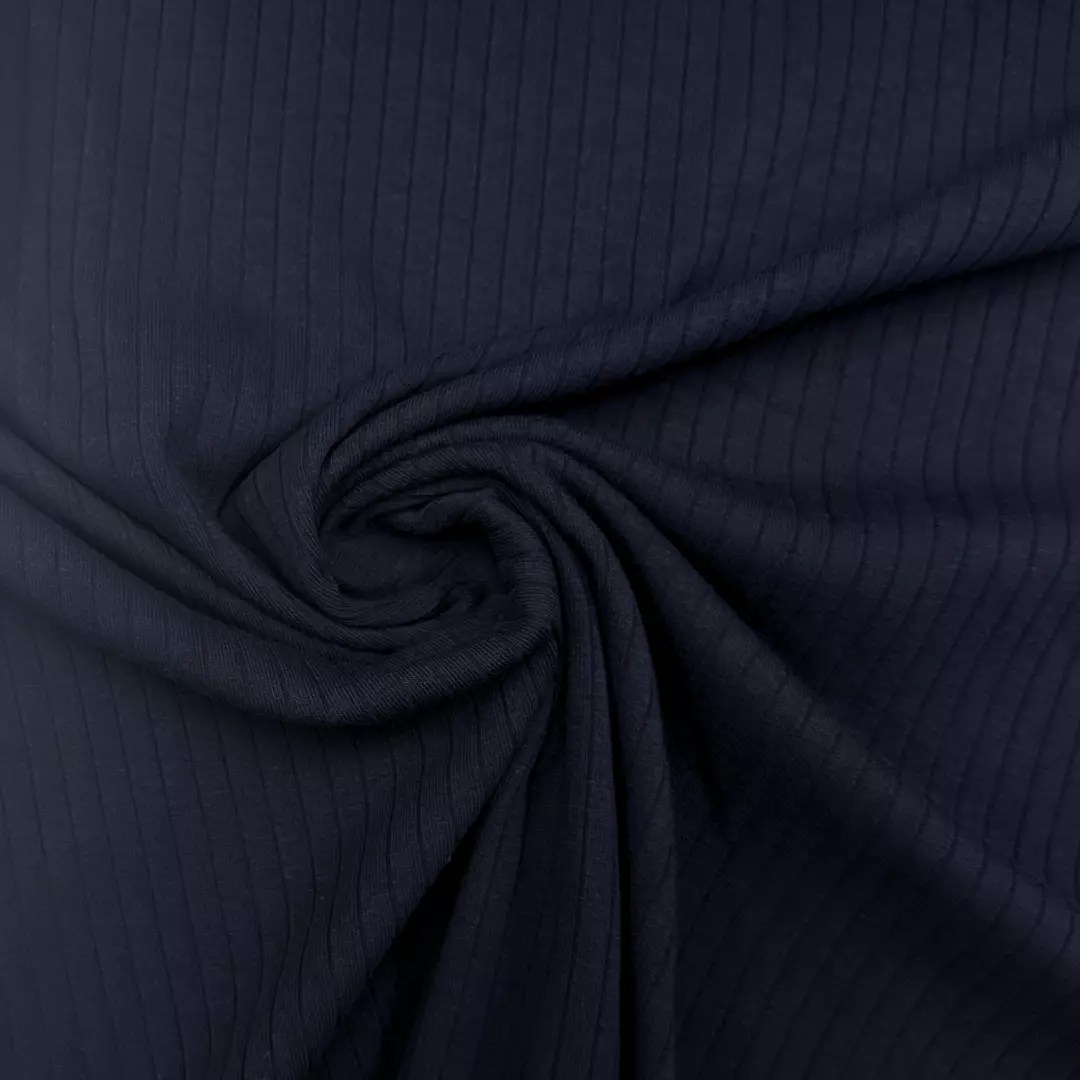 Marine 008 – Økotex – Ribb-bomullsjersey