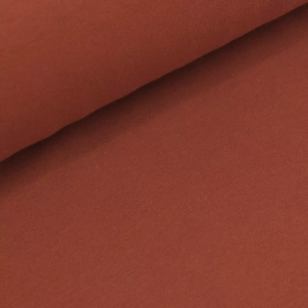Mørk rust fv.08 - Økotex – Tubesrikket ribb
