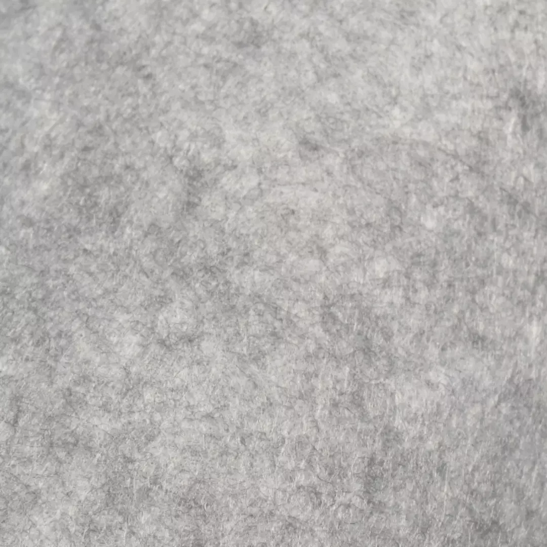 Melert lys grå 0472 - Hobbyfilt