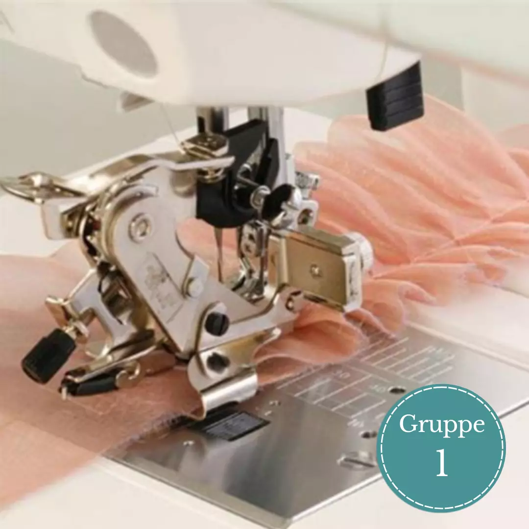 Rynke- & Plisseapparat (Snap on) – Gruppe 1 – Janome