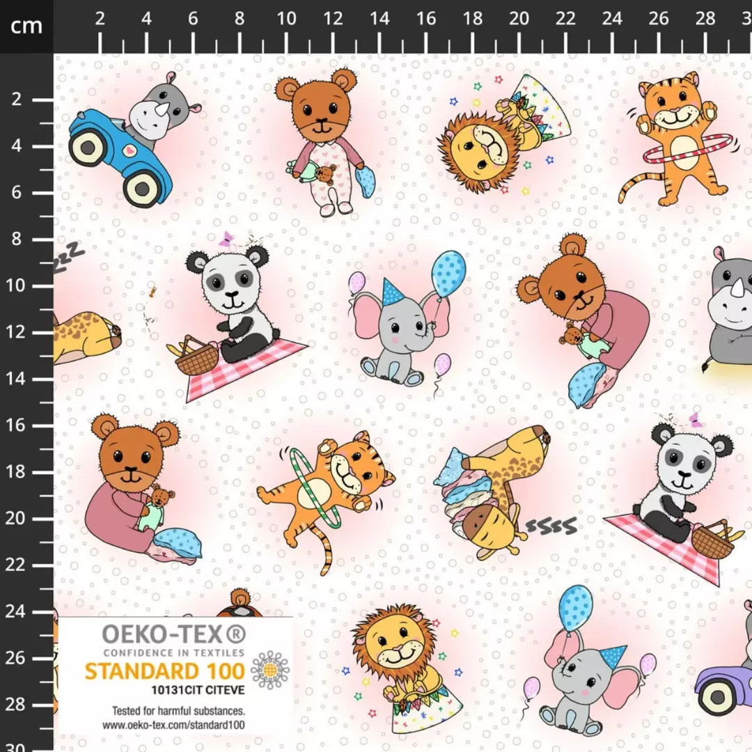 Sleepover light pink - Kids Corner - Stof Fabrics