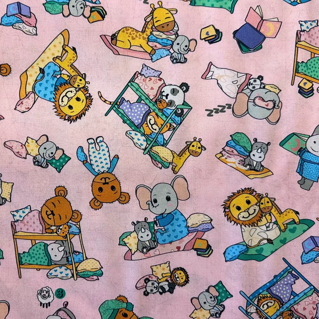 Sleepover pink – Kids Corner – Stof Fabrics