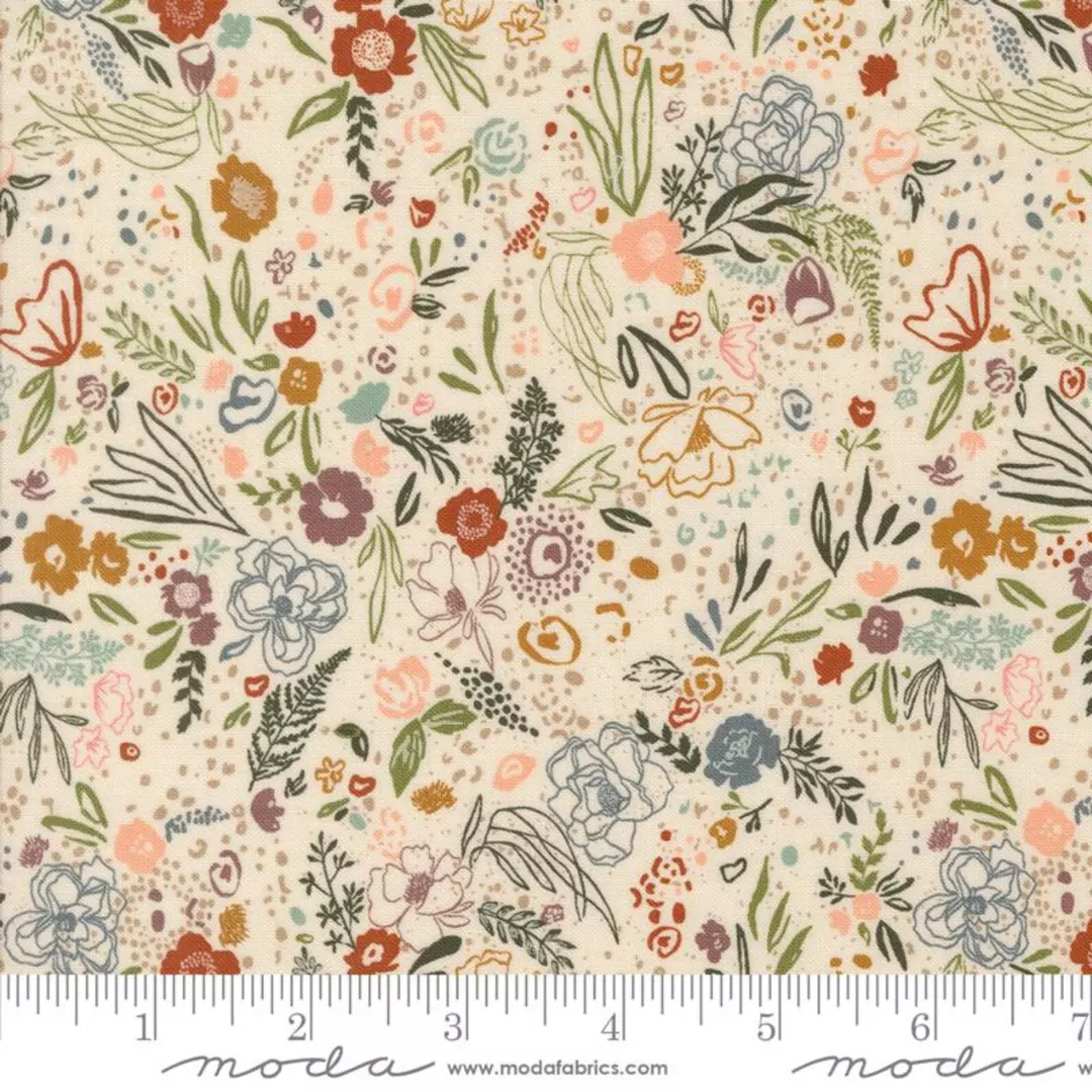 Eggshell 45636 11 - Foraged Found & Hand Me Down - Moda