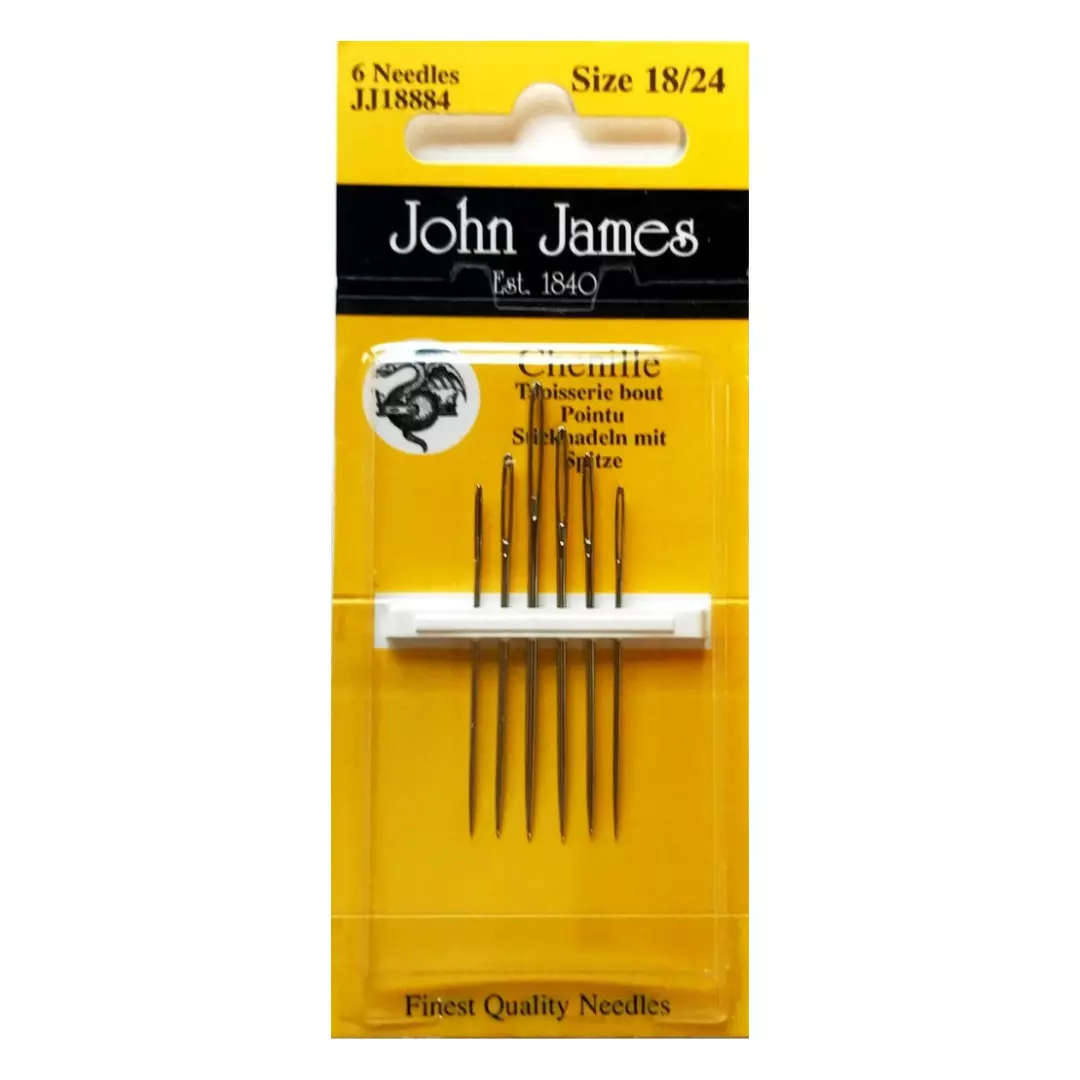 Chenillenåler - Str 18/24 – John James