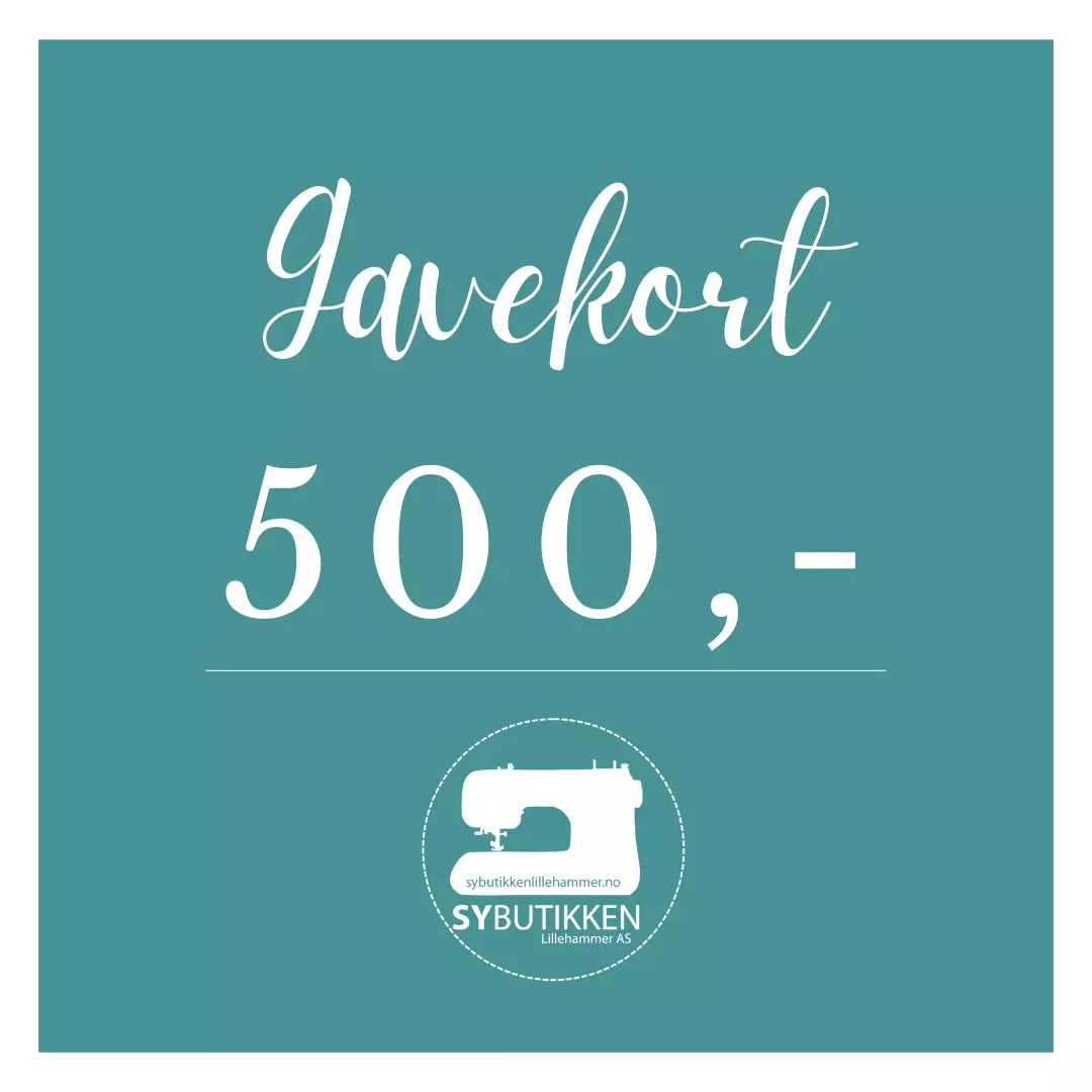 Gavekort 500,-