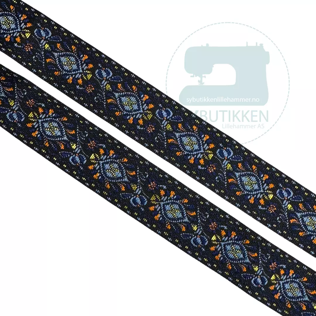 Marine m1000 25 210 – 25 mm – Deko/Bunad-bånd