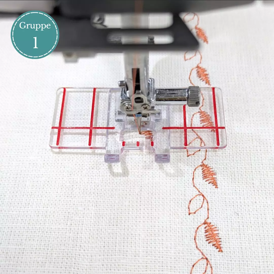 Bordfot guide - Gruppe 1 - Janome