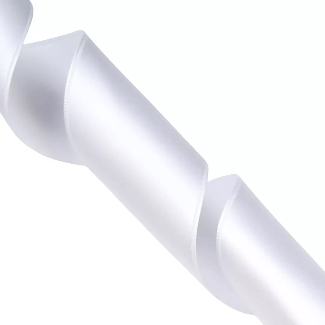 Hvit fv.401 – 6 mm – Satengbånd