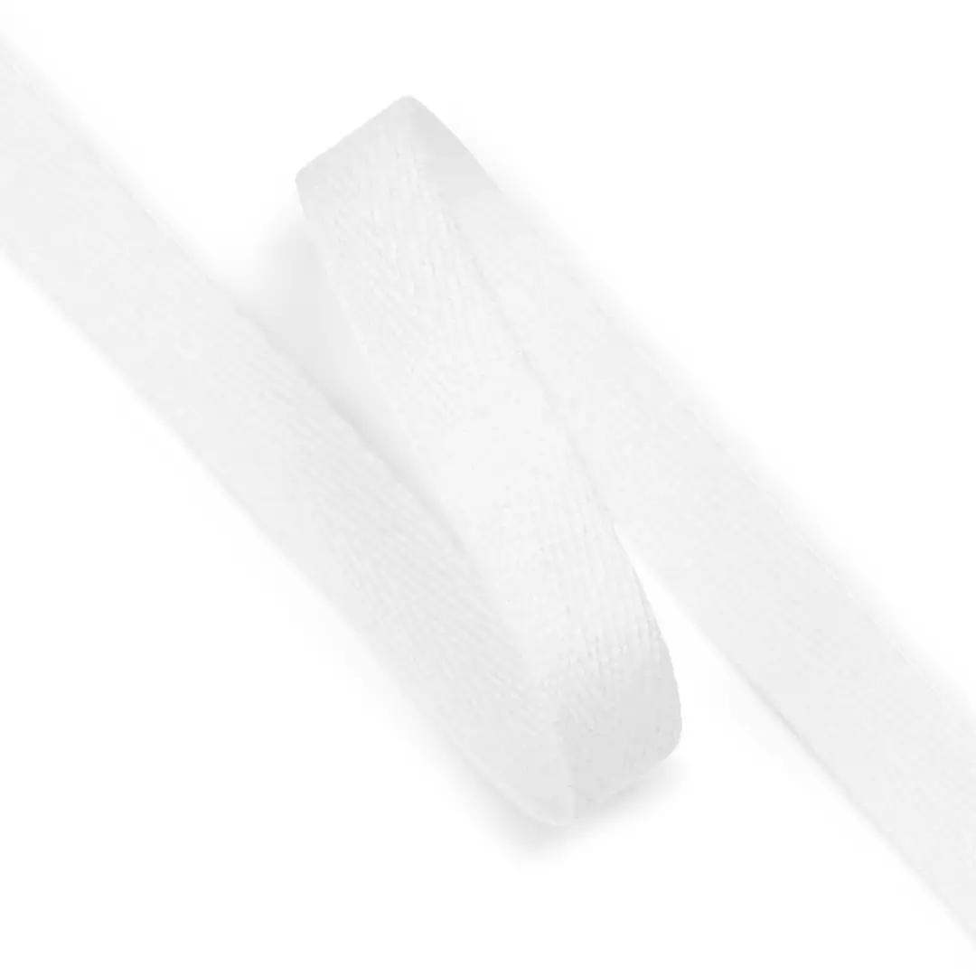Hvit col.009 - 10mm - Bendelbånd