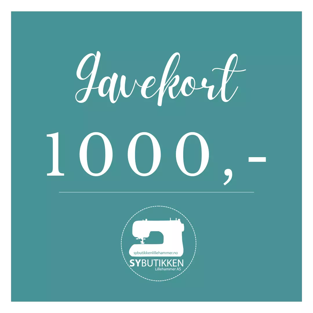 Gavekort 1000,-