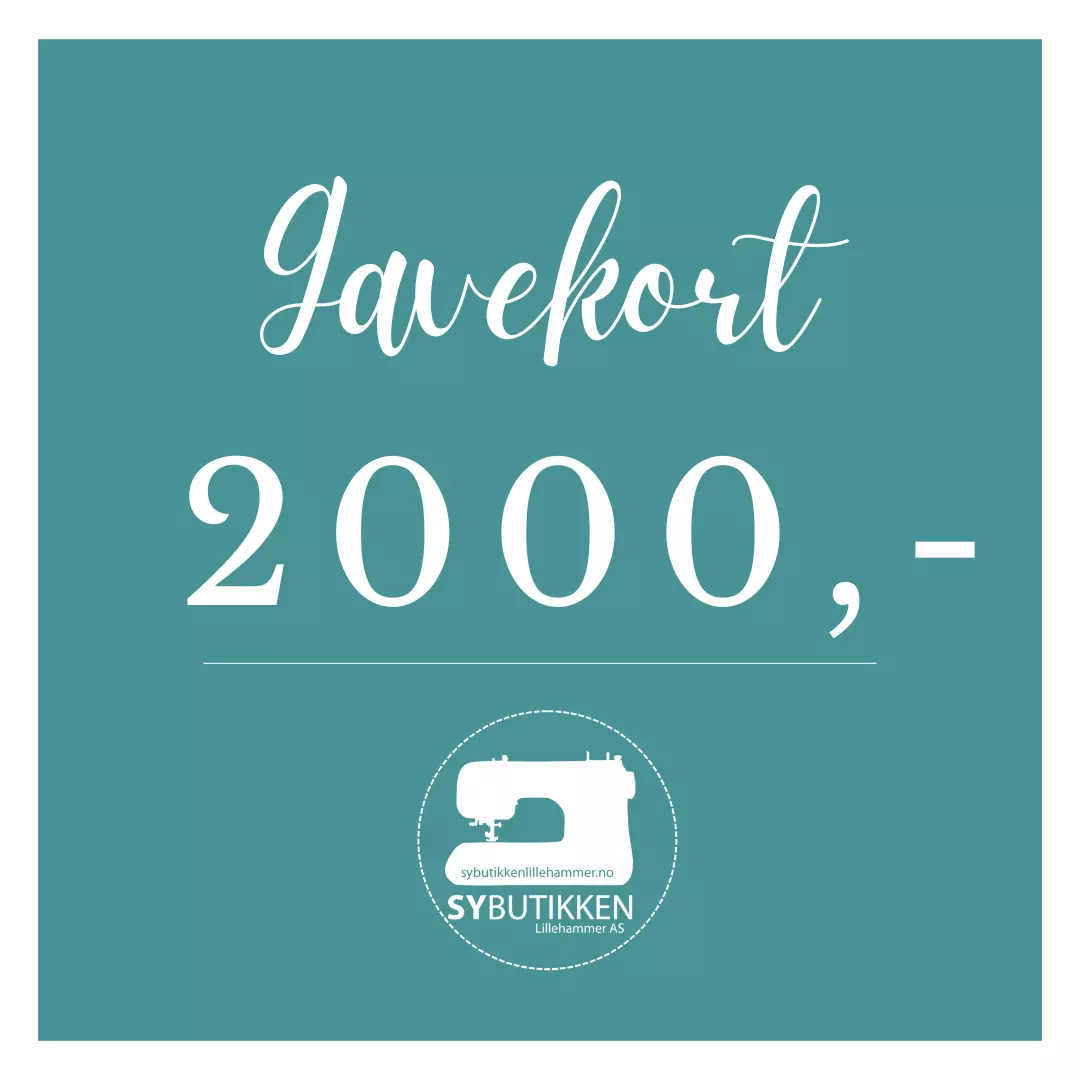Gavekort 2000,-