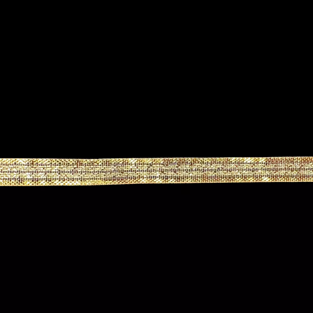 Metallic gullbånd - 7 mm