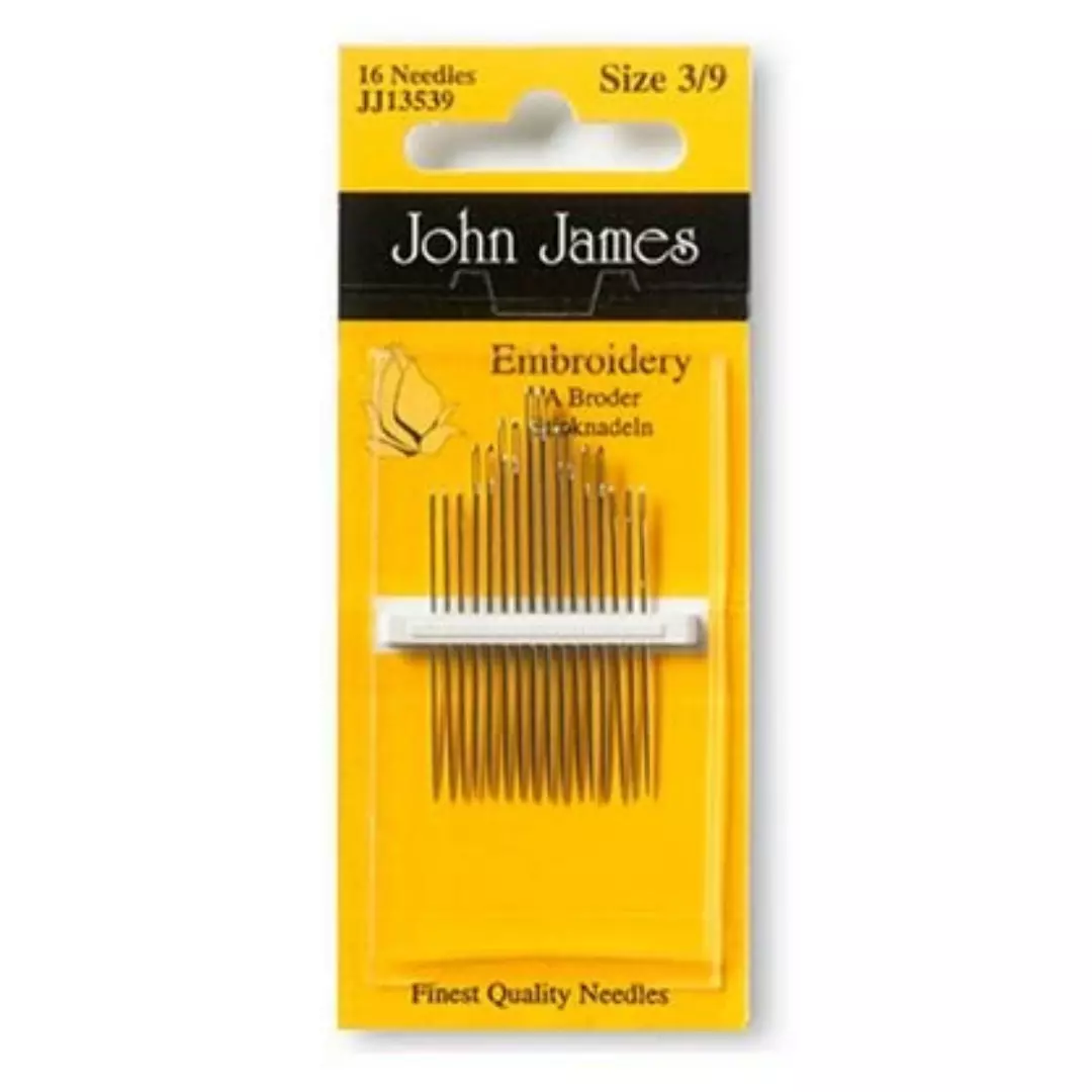Broderinåler – Str 3/9 – John James