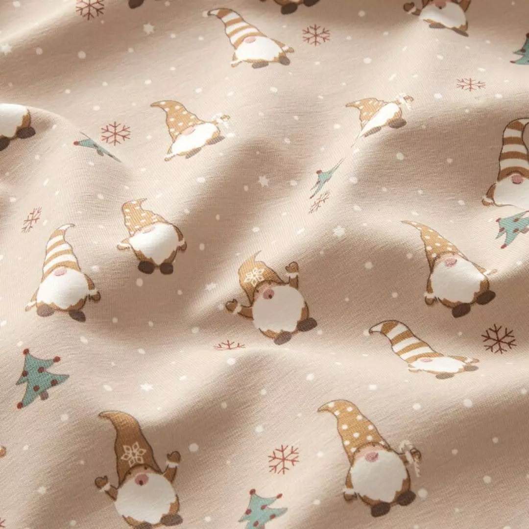 Nisse beige - Bomullsjersey