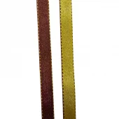 Gul/Brun - 10mm x 5m- 2-sidet polybånd