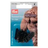 Svarte pelshekter - 2 stk - Prym