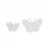 Hvite sommerfugler – Strykemerker