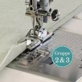 Faldefotsett 4 & 6 mm - Gruppe 2/3 - Janome